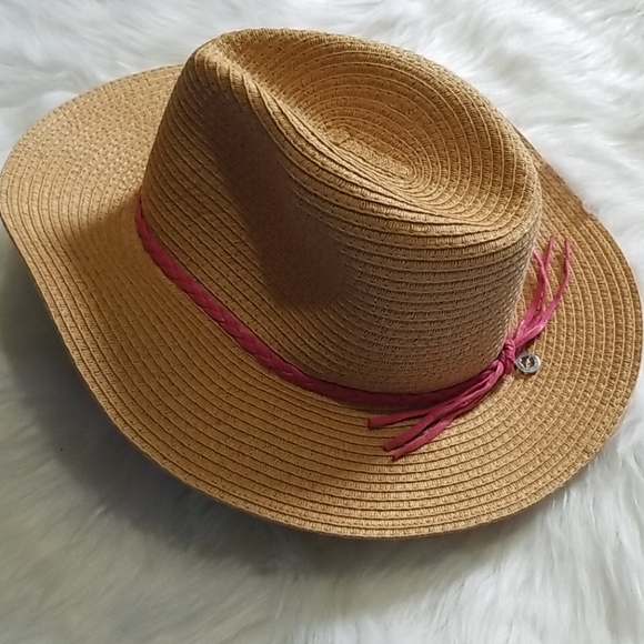 Marylin Monroe one size tan floppy beach hat - Picture 4 of 7